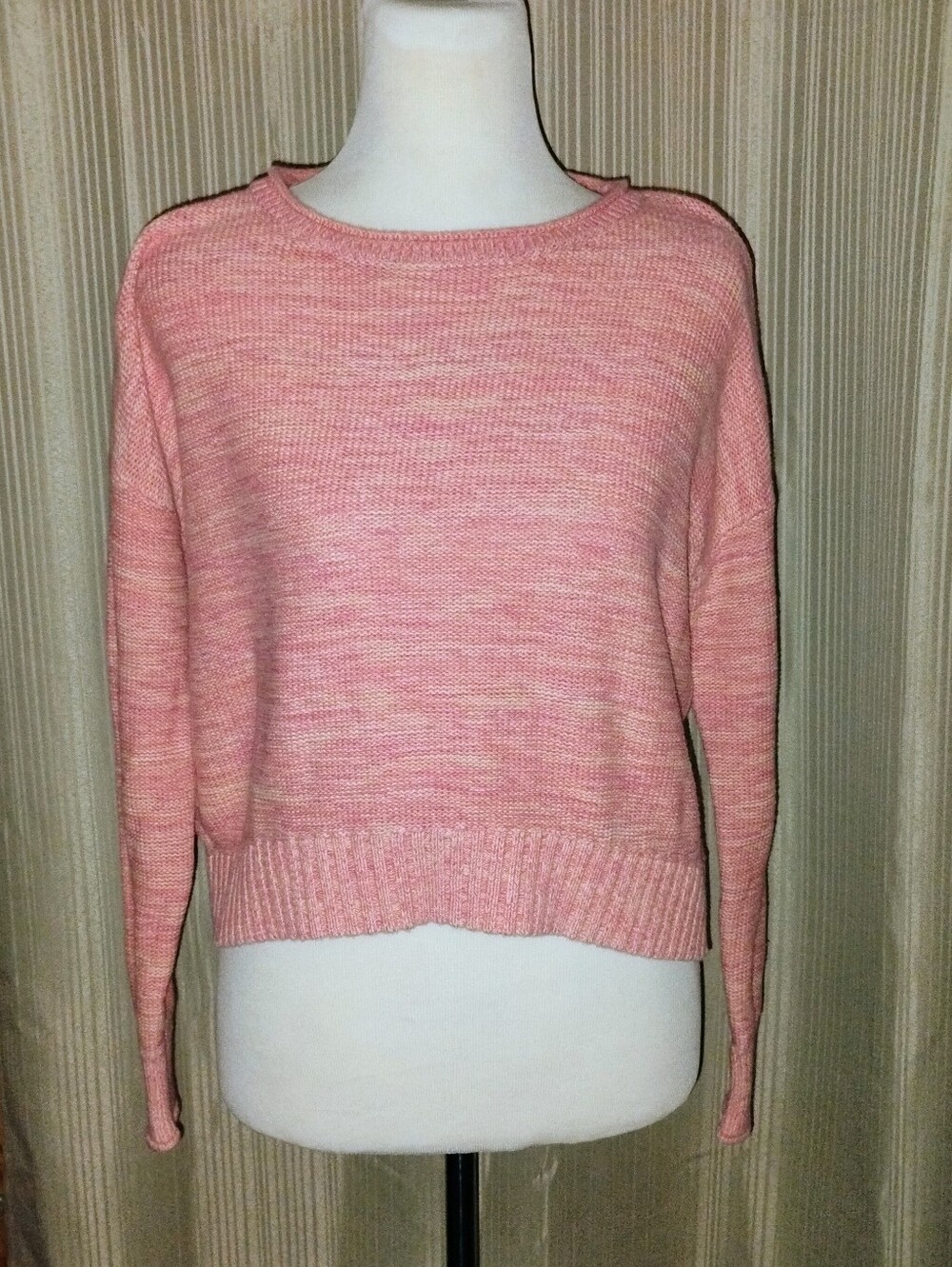 Loft Pink Sweater Small Fall Ann Taylor